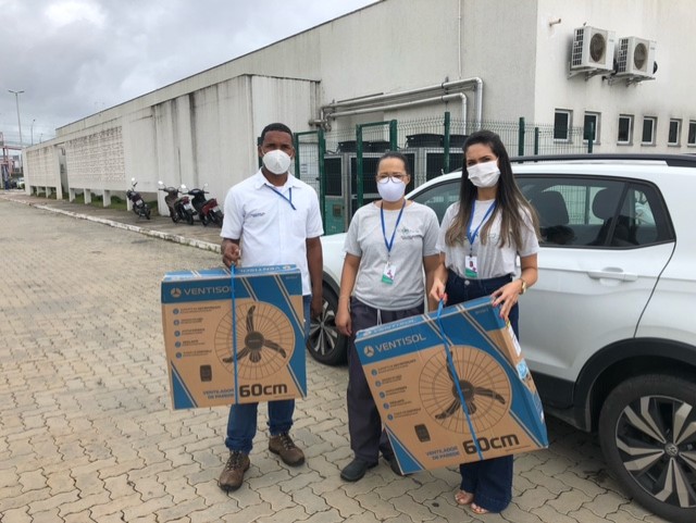 Entrega de Ventiladores para Policlínica Regional de Feira de Santana