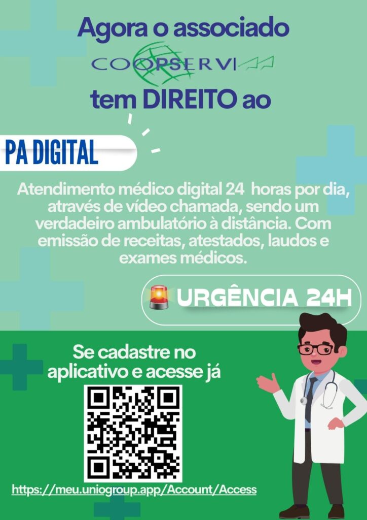 Parceria firmada entre a COOPSERVI e a UNIO GROUP