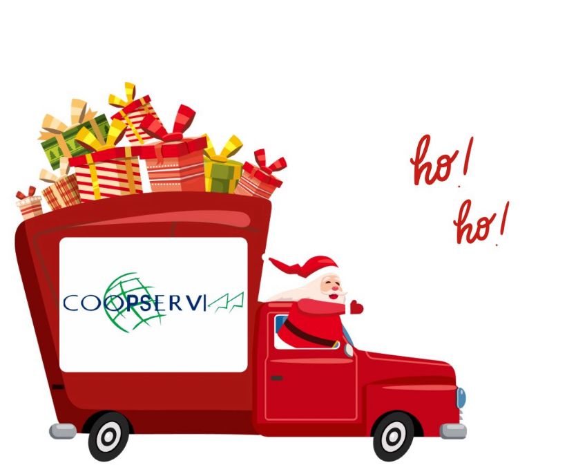 Caminhão Natalino da COOPSERVI 2023